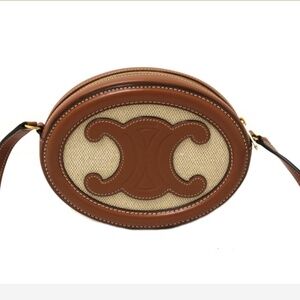 Celine oval purse cuir triomphe